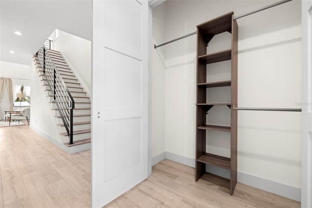 view of closet