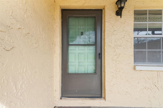 view of property entrance