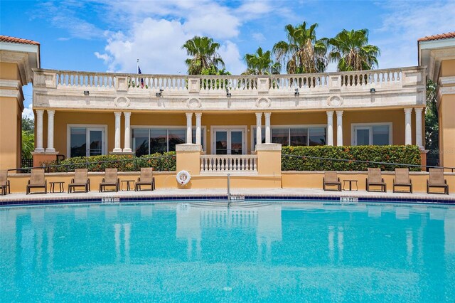 43 Bayview Ct S # A, Saint Petersburg, FL 33711 - community pool with french doors