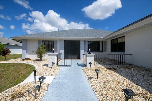 view of front of house featuring covered porch