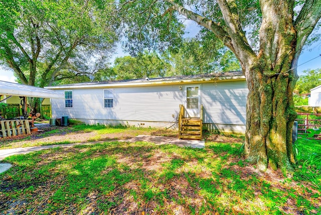 view of rear view of house