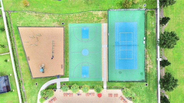 drone / aerial view