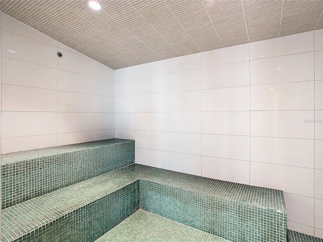 920 N Osceola Ave Unit 703, Clearwater, FL 33755 - sauna / steam room featuring recessed lighting