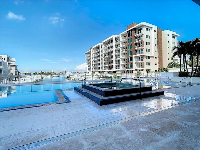 920 N Osceola Ave Unit 703, Clearwater, FL 33755 - view of pool with a water view