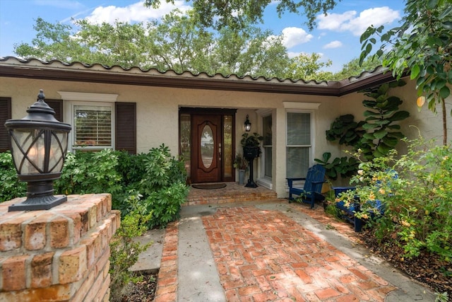 view of entrance to property