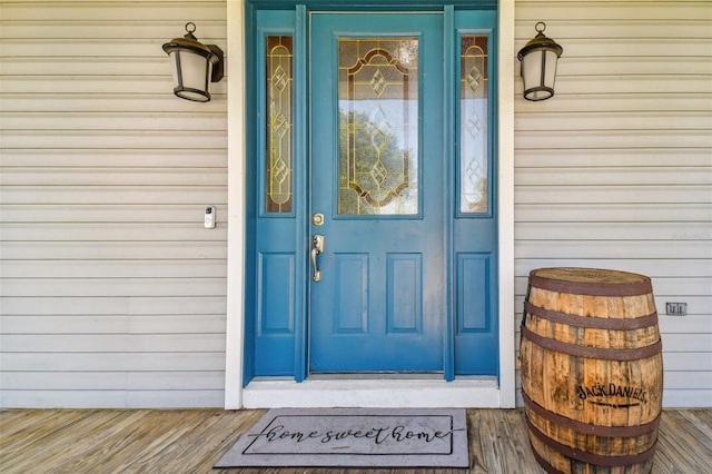 view of property entrance