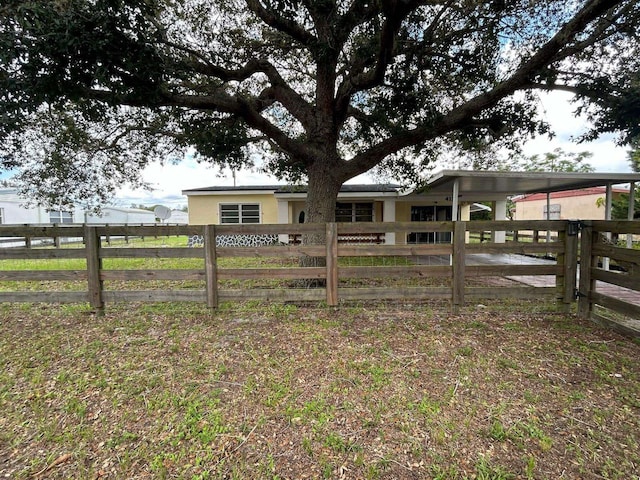 view of yard