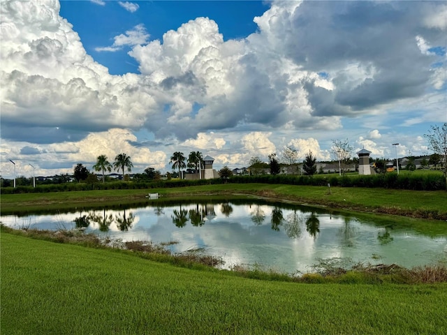 property view of water