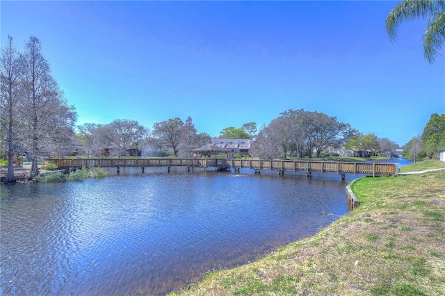 property view of water