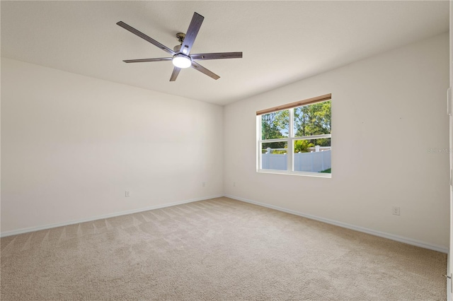 11892 Frost Aster Dr, Riverview, FL 33579 - unfurnished room featuring ceiling fan, carpet floors, and baseboards