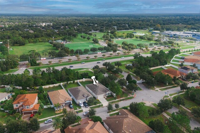 11892 Frost Aster Dr, Riverview, FL 33579 - aerial perspective of suburban area