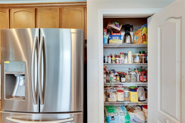 view of pantry