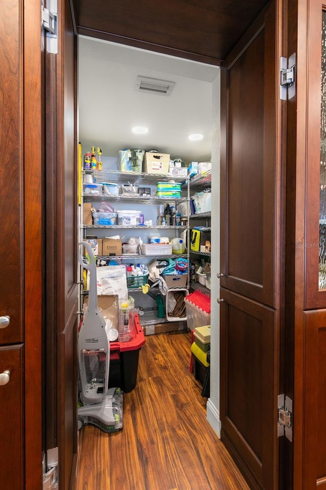 view of pantry