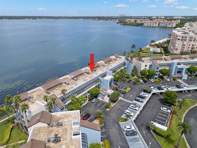 5153 Isla Key Blvd S Unit 412, Saint Petersburg, FL 33715 - aerial view with a water view