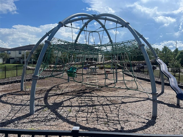 surrounding community featuring a playground