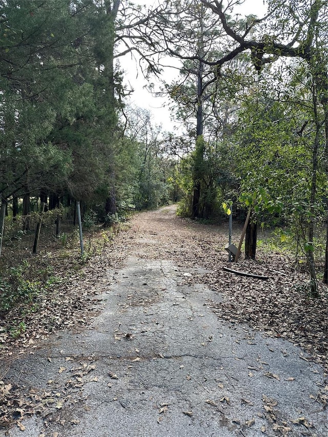 view of road