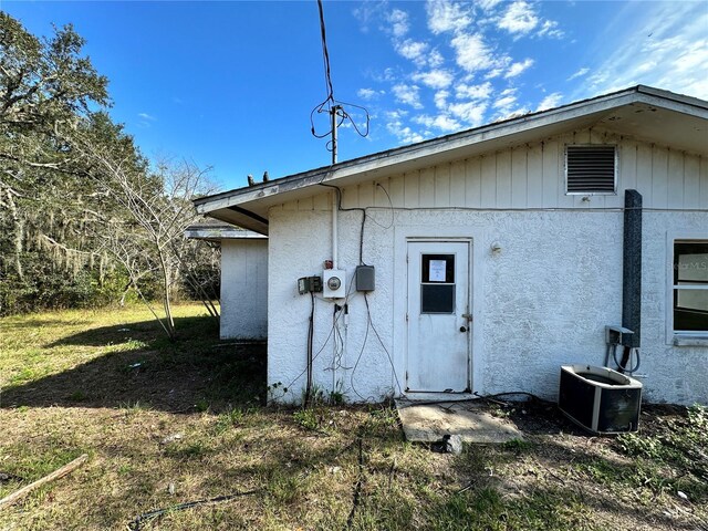 17025 Dalberg Dr, Spring Hill, FL 34610 - view of outdoor structure featuring central air condition unit