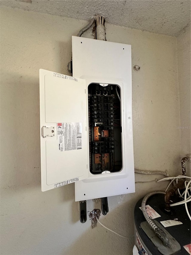 utility room featuring electric panel