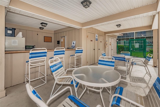 1450 Heather Ridge Blvd Unit 107, Dunedin, FL 34698 - view of patio / terrace