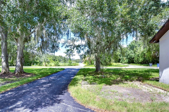 view of road