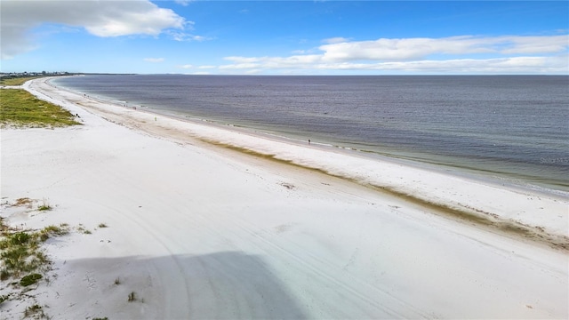 water view featuring a view of the beach