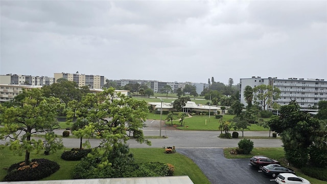 view of home's community with a lawn