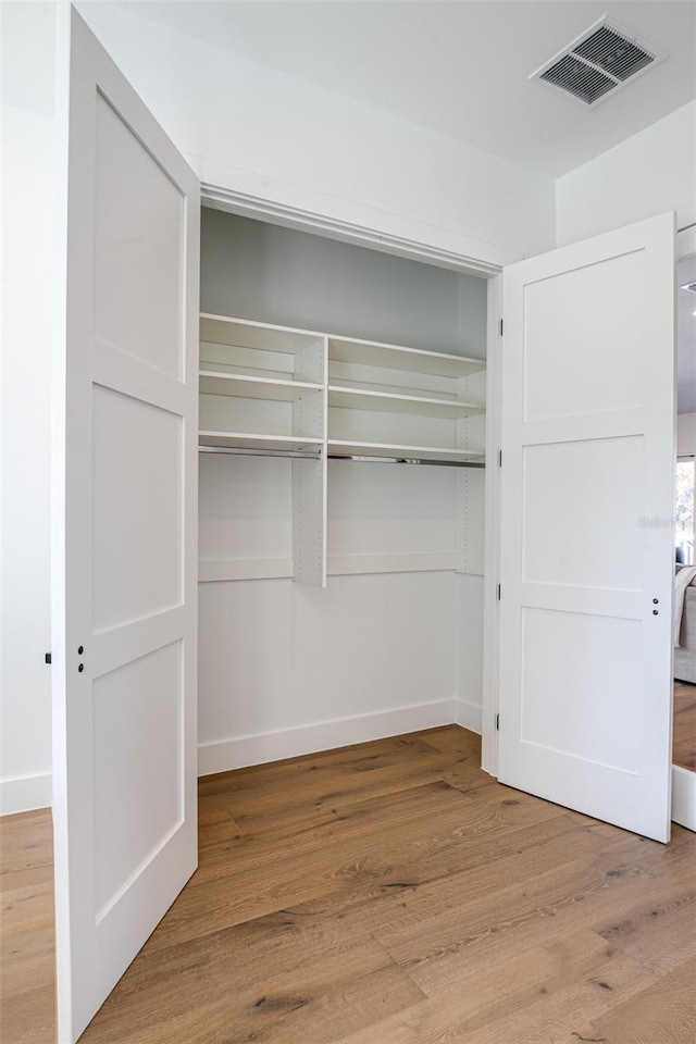 view of closet