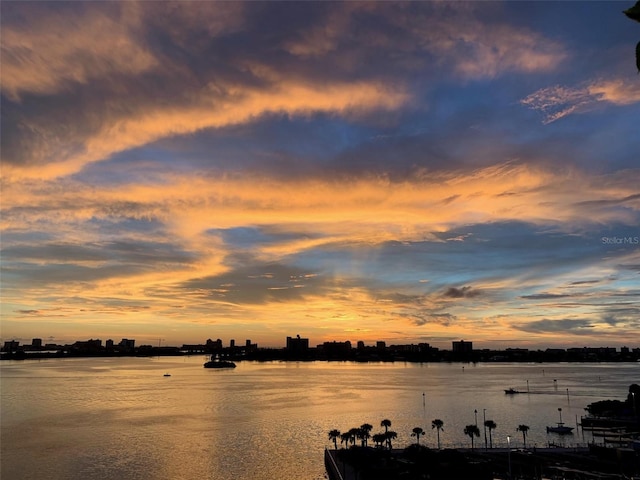 property view of water