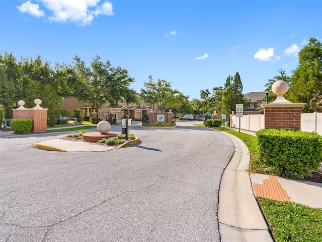 12820 Belvedere Song Way, Riverview, FL 33578 - view of asphalt street featuring curbs, sidewalks, and a residential view