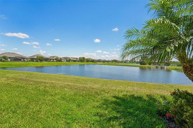 property view of water