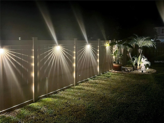 1523 Glen Grove Loop, Wesley Chapel, FL 33543 - view of yard at twilight