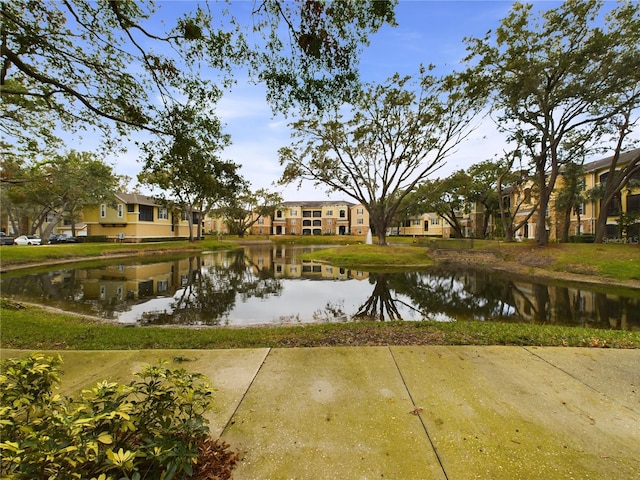 property view of water