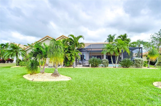 exterior space with a patio area and a lanai