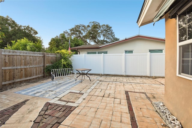 view of patio