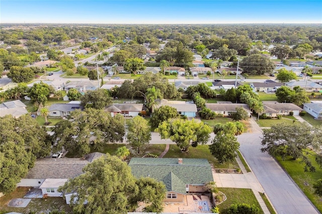 1756 Ashton Abbey Rd, Clearwater, FL 33755 - birds eye view of property featuring a residential view
