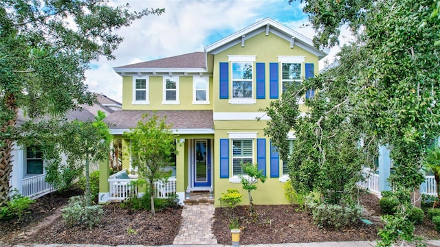 view of front of home with a porch