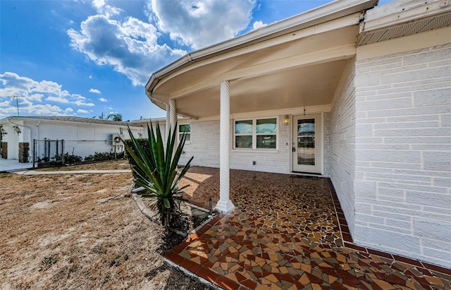 view of property entrance