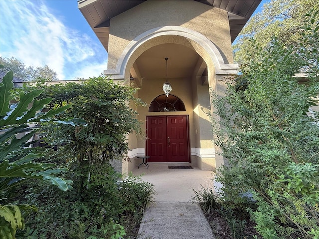 view of entrance to property