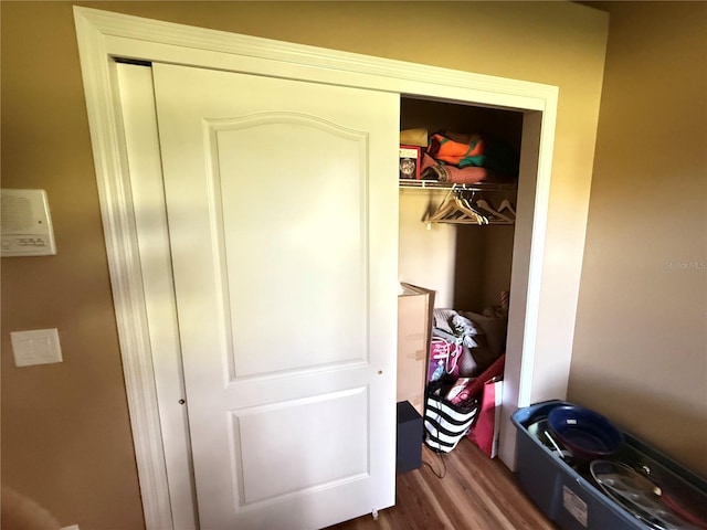 view of closet