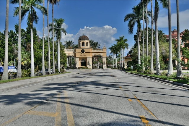 view of road