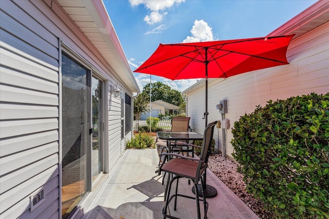 view of patio / terrace