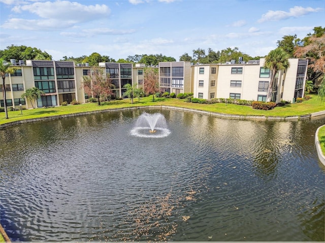 property view of water