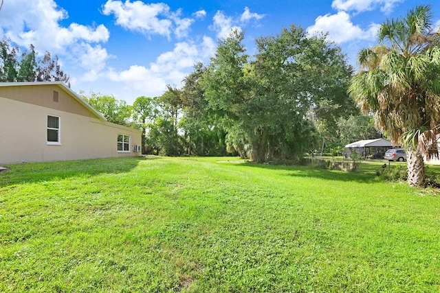 view of yard