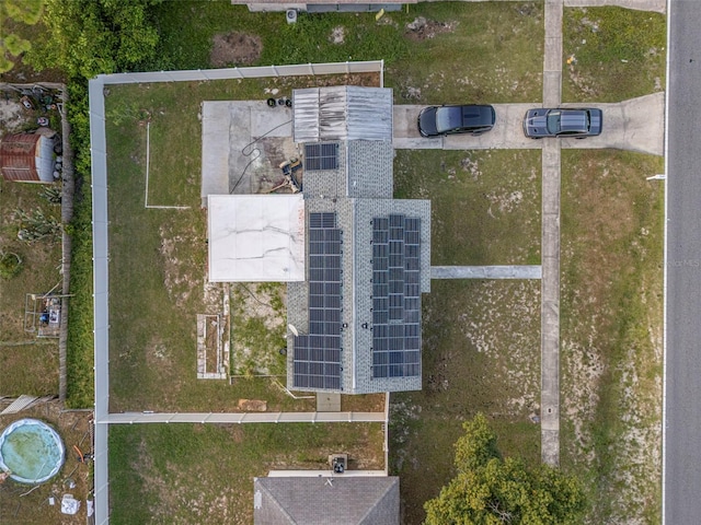 drone / aerial view