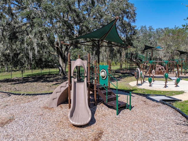 view of playground