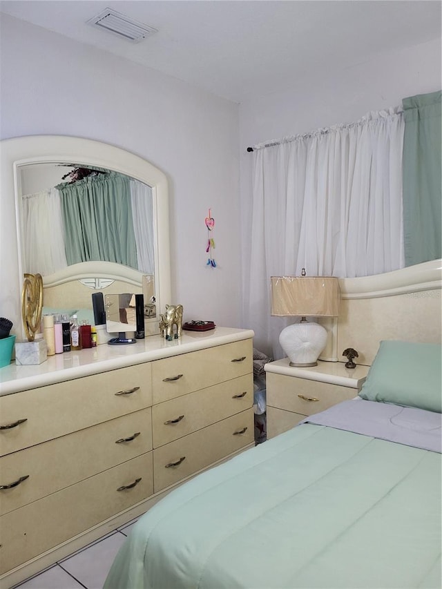 view of tiled bedroom