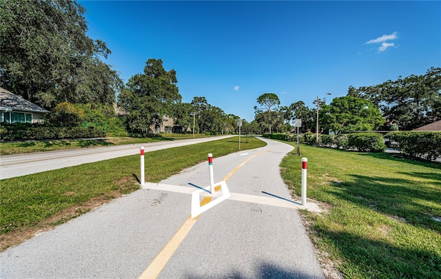 view of road