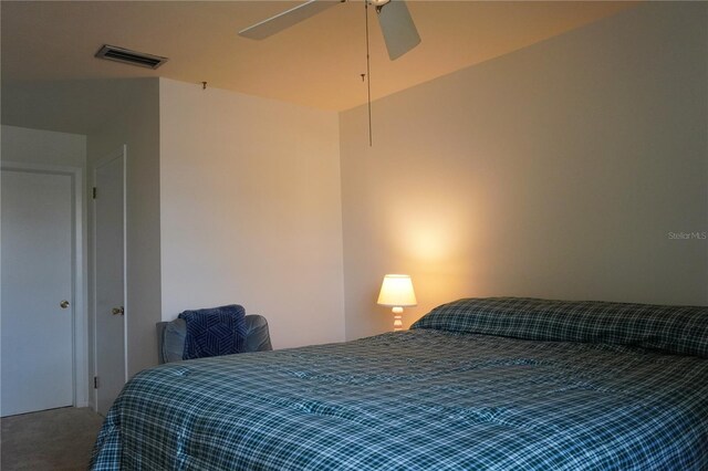 4338 Tahitian Gardens Cir Unit C, Holiday, FL 34691 - carpeted bedroom with ceiling fan