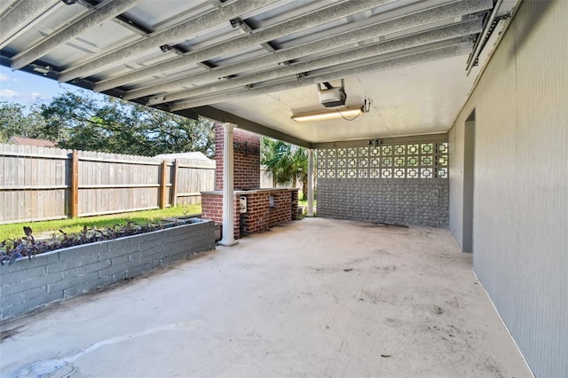 view of patio / terrace featuring ceiling fan