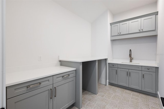 laundry room featuring sink